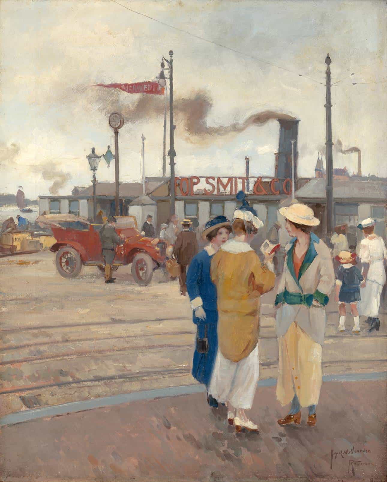 Destination Rotterdam brings Baedeker’s city to Kunsthal Destination Rotterdam at Kunsthal shows how Baedeker-guided travellers saw Rotterdam around 1900, using paintings from Museum Rotterdam’s collection.